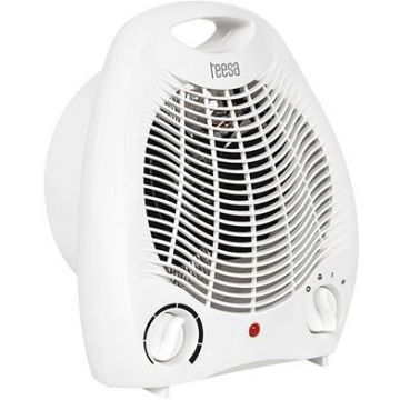 Aeroterma 2000W Aer Rece / Aer Cald Termostat Reglabil Alb