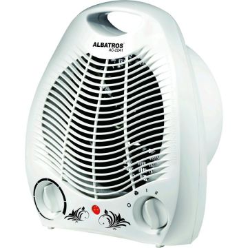 Aeroterma AC-22A1 Putere maximA 2000 W 2 Trepte de viteza Protectie Supraincalzire  Alb