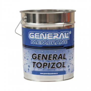 General Topizol, negru, 25 kg