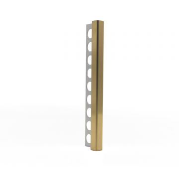 Profil SSQ B100, inox, auriu periat, 2500 x 30 mm