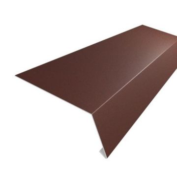 Sort streasina mare Durako, maro, RAL 8017, mat structurat, L= 2 m