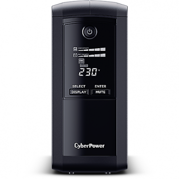 UPS VP700ELCD Line Interactive 700VA Black