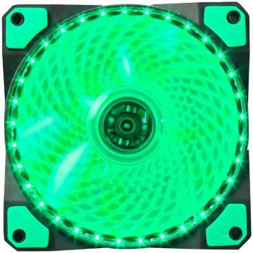 Ventilator FN-11 120mm Green LED