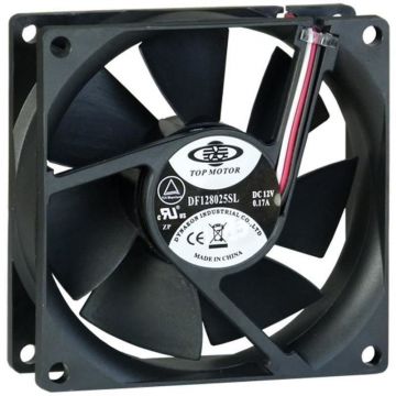 Ventilator IT-80 2200RPM 80mm Negru