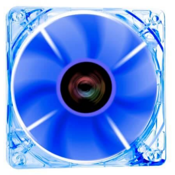 Ventilator pentru carcasa Cross-X Clear Blue 120mm