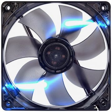 Ventilator pentru carcasa Pure S 12 LED 120mm Blue LED Ventilator pentru carcasa Pure S 12 LED 120mm Blue LED