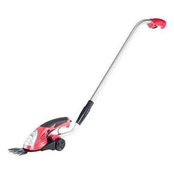 Foarfeca electrica de tuns iarba si gard viu, cu acumulator 1.3 Ah, incarcator 7.2V Li-ion,maner telescopic, Worcraft