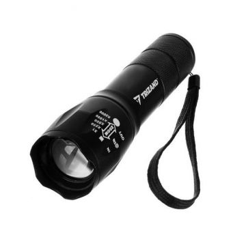 Lanterna aluminiu, LED CREE, Powerbank, zoom, 5 W, USB, Trizand