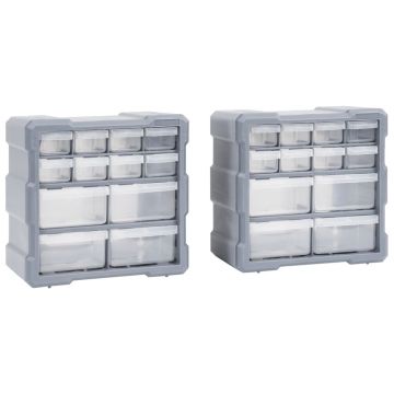 Organizatoare cu 12 sertare 2 buc. 265 x 16 x 26 cm