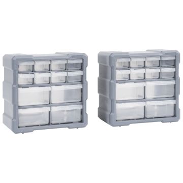 Organizatoare cu 12 sertare 2 buc. 265 x 16 x 26 cm