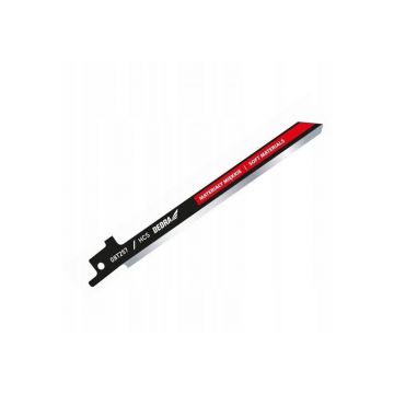 Panza, lama, fierastrau tip sabie, pentru materiale moi, HCS, set 2 buc, 150 mm,Dedra