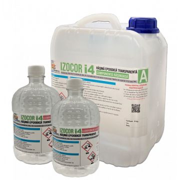 Rasina epoxidica transparenta - IZOCOR i4 - 6 kg