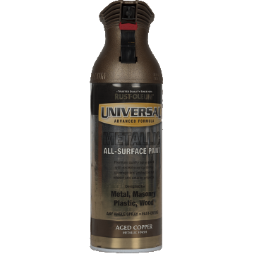 Vopsea spray, Rust-Oleum Universal, all-surface, metalic, cupru, 400 ml