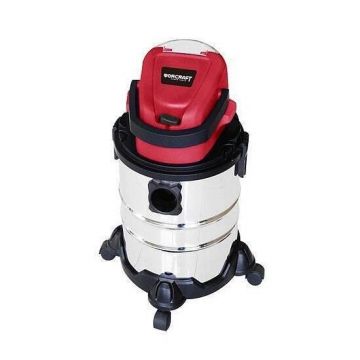 Aspirator industrial, umed-uscat, cu acumulator 4 Ah, incarcator 20VLi-ion, Worcraft