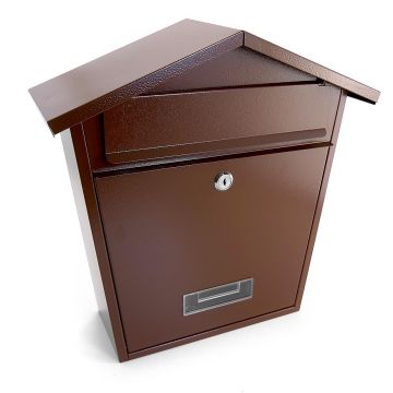 Cutie postala, maro, 36.5x13.3x36.5cm, Modern