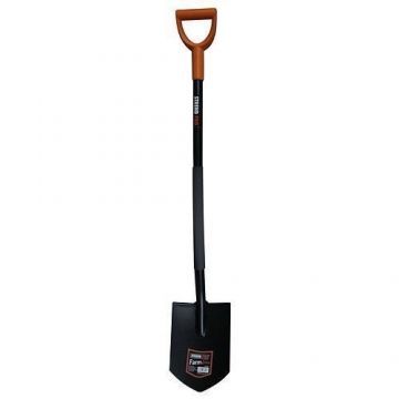 Harlet, ascutit, cu coada metal, 20x25 cm, 120 cm, Strend Pro