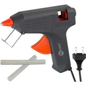 Pistol de lipit plastic 40W cu 2 rezerve, Fixpoint