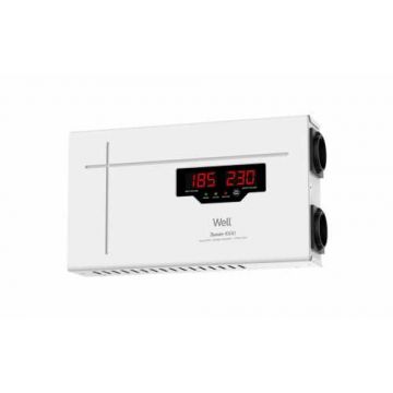 Stabilizator automat de tensiune cu releu 1000VA, Well