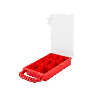 Cutie cu organizator mini, maner, 3-8 compartimente, 31x18x5 cm,Beorol