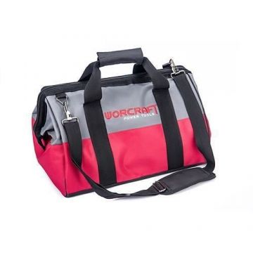 Geanta scule, cu maner si cureatransport, 45x32x31 cm,Worcraft