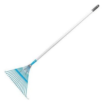 Grebla pentru frunze, gradina, coada metal, 18 dinti,47x39.5cm, 120 cm, Aquacraft