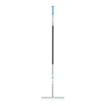 Grebla pentru frunze, gradina, coada otel, 14 dinti, 37x155 cm,ERGO Cellfast