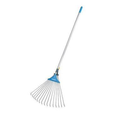 Grebla pentru frunze, gradina, coadaotel,15 dinti, latime reglabila 30/50 cm,125cm