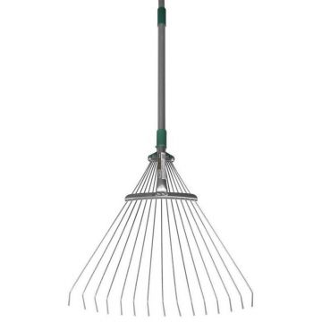 Grebla pentru frunze, gradina, coadatelescopica, 15 dinti