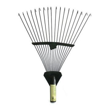 Grebla pentru frunze, gradina, fara coada,18 dinti