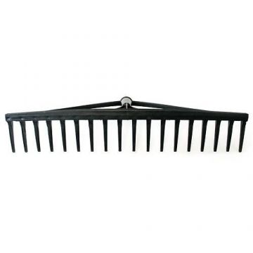 Grebla pentru frunze, gradina, fara coada, PVC, 18 dinti, Strend Pro