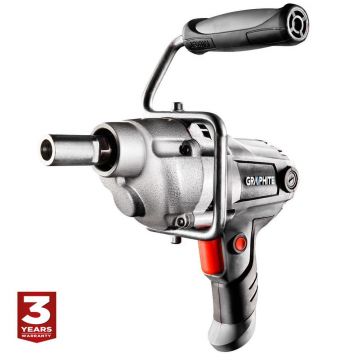 Masina de gaurit, insurubat (bormasina),850 W, cu adaptor mixer M14, mandrina 13 mm, Graphite