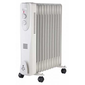 Radiator electric portabil cu ulei 11 elementi 2500W Well