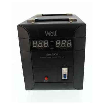 Stabilizator automat de tensiune Agile 3000VA 2100W Well