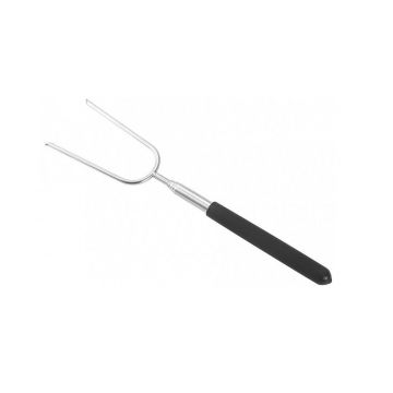 Ustensilapentru barbecue, grill, gratar, furculita, maner extensibil, 87.5 cm, Strend Pro