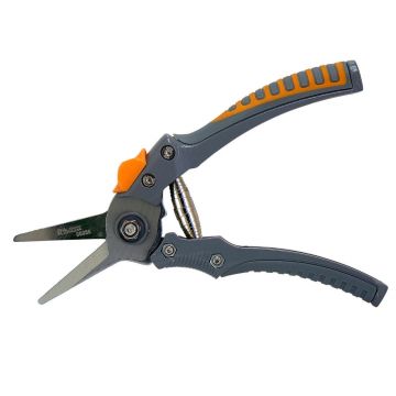 Foarfeca gradina, tip bypass, varf ascutit, teflon, otel japonez SK5, 21cm, Richmann Exclusive