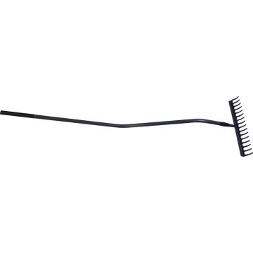 Grebla pentru frunze, gradina, coada metal, 16 dinti, 41.5x150 cm, Richmann Exclusive