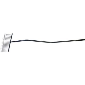 Grebla pentru frunze, gradina, coada metal, 20 dinti, 42x171 cm, Richmann Exclusive