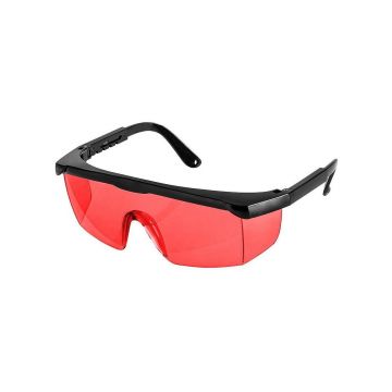 Ochelari de protectie pentru nivele laser, plastic, rosu, NEO