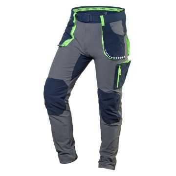 Pantaloni de lucru slim fit, elastici in 4 directii, model Premium, marimea XXXL/58, NEO