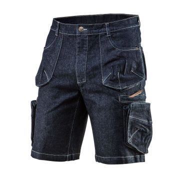Pantaloni scurti de lucru tip blugi, model Denim, marimea XL/54, NEO