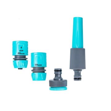 Set de stropit, duza furtun cu accesorii, 4piese, 1/2