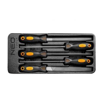 Set surubelnite late, pentru dulap mobil, 150 mm, 7 piese,NEO