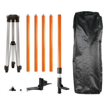 Trepied pentru nivele laser, aluminiu, 1/4