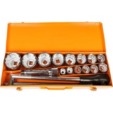 Set/trusa chei tubulare, 3/4