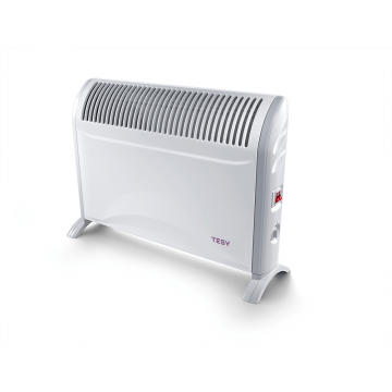 Convector electric de pardoseala Tesy CN 214 ZF, 2000 W, 60 x 18 x 43 cm, 3 trepte de putere