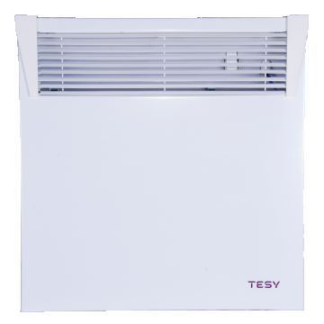 Convector electric Tesy CN03150EICW, 500 W, 45 x 63 x 9 cm