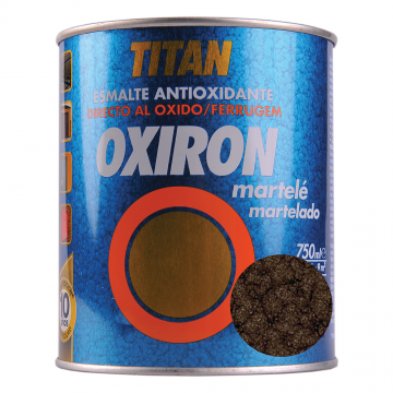 Email metal Titan Oxiron, lovitura de ciocan, maro, interior/exterior/, 0,75 l