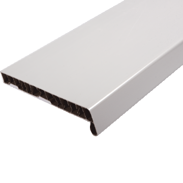 Glaf PVC pentru interior, Helopal, alb, 200 x 2975 mm
