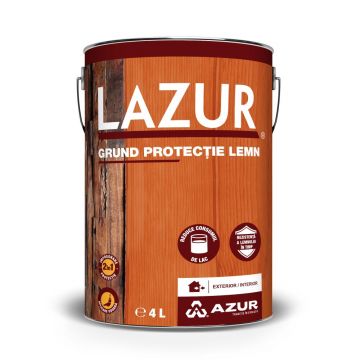 Grund protectie pentru lemn Azur S 5065, incolor, 4 l