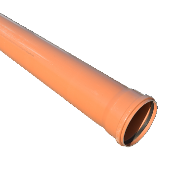 Teava canalizare exterioara Valplast, PVC, SN2, Ø 315 mm, lungime 6 m